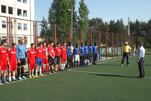 Товариський матч між збірною ГЕФу та студентами з Камеруну в ЖДТУ
