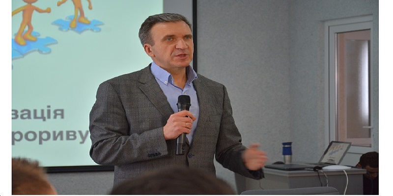 Павло Шеремета провів лекцію в Житомирському державному технологічному університеті