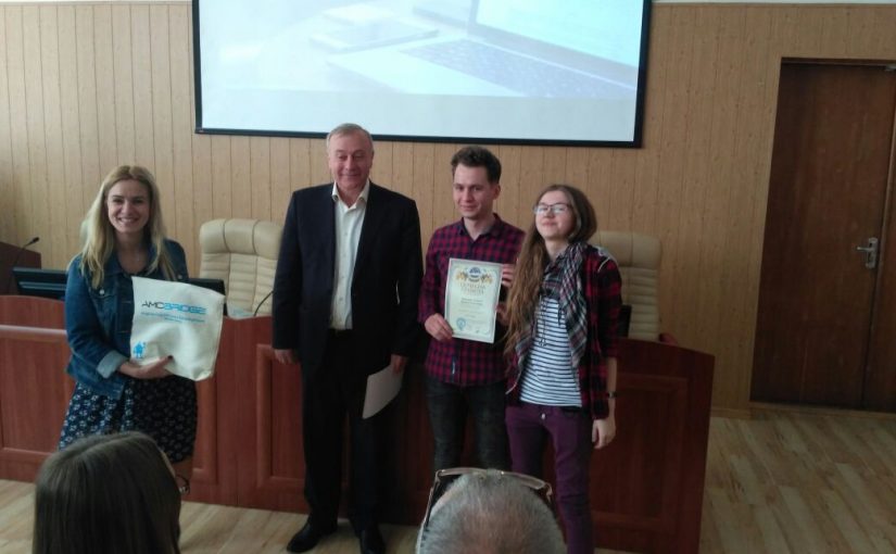 Вітаємо призерів Всеукраїнського конкурсу студентських наукових робіт за спеціальністю “Комп’ютерні науки”
