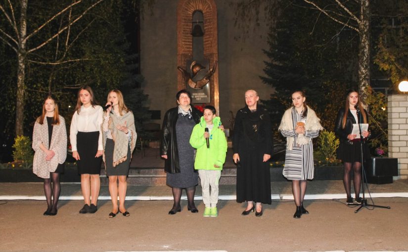 Студенти Житомирської політехніки взяли участь у вечері-реквіємі з нагоди 33-річниці ліквідації наслідків аварії на Чорнобильській АЕС