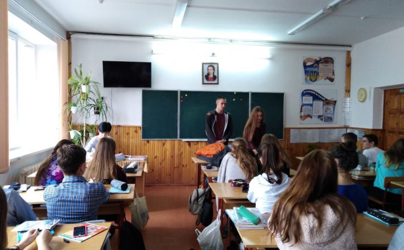 Студенти ФПУП провели лекції для школярів в рамках правопросвітницьких зустрічей КРМЮ