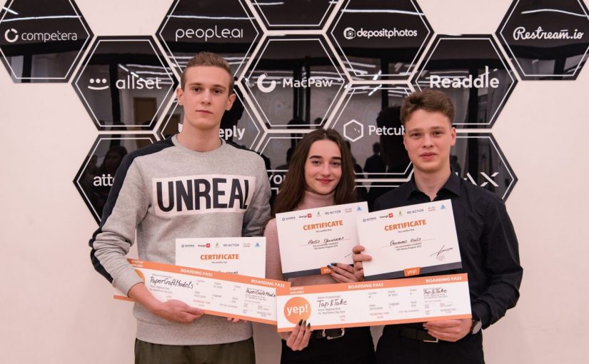 Стартап команди Житомирської політехніки PaperCraft-Models та Tap&Take вийшли в фінал Всеукраїнського стартап конкурсу “Yep! Demo Day #6”
