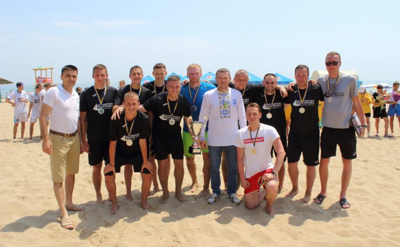 Команда Житомирської політехніки – срібний призер Кубку України з пляжного футболу серед команд ЗВО
