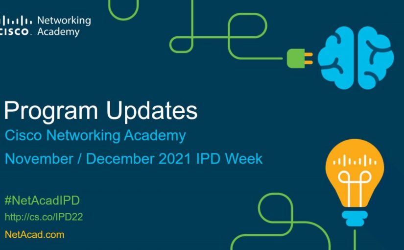 Cisco Instructor Professional Development Week – 2021 в Житомирській політехніці