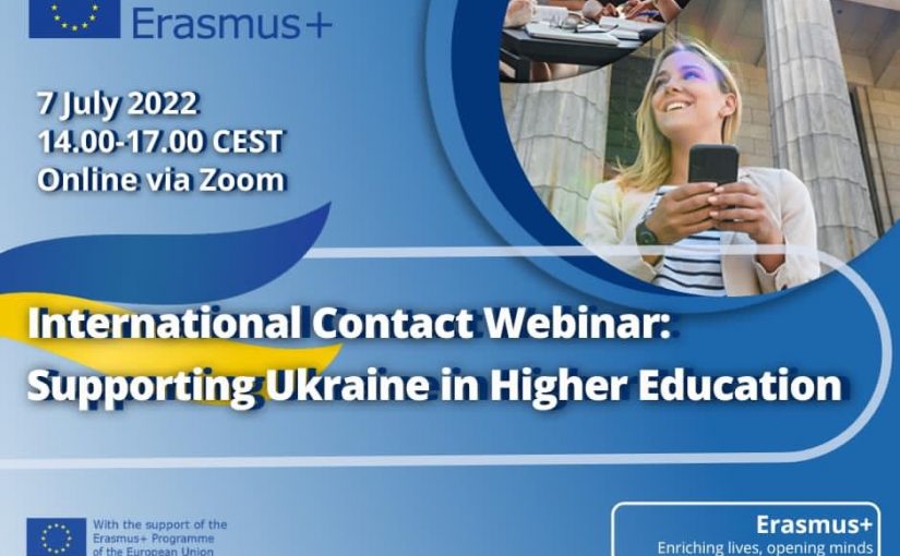 International Contact Webinar: Supporting Ukraine in Higher Education