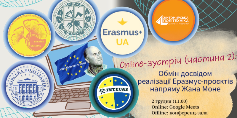Онлайн-зустріч з лідерами успішних проєктів напряму Жана Моне та НЕО в Україні (частина 2)