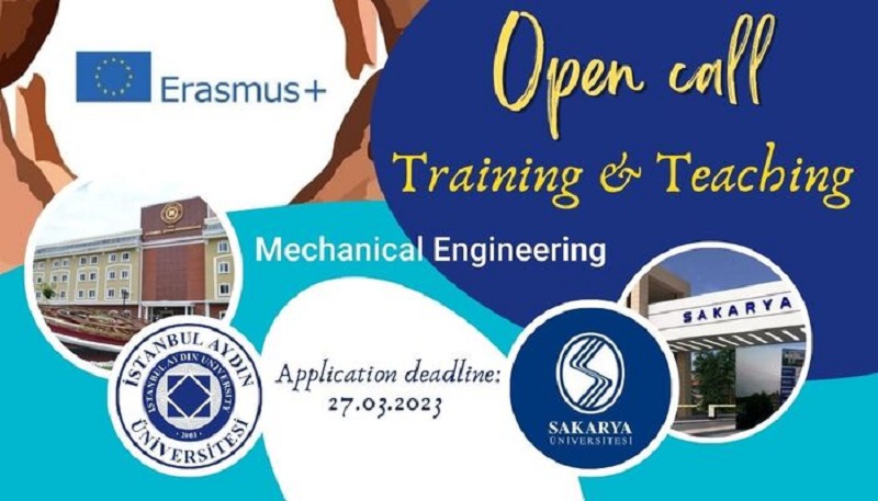 Erasmus + KA171: Teaching and Training Activities at Istanbul Aydin and Sakarya Universities in Turkey. AN OPEN CALL!