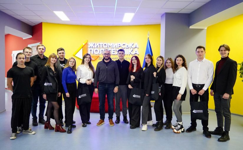 Українська асоціація студентів (УАС) завітала з гостьовим візитом до Державного університету «Житомирська політехніка»
