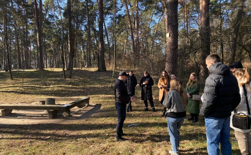 Практичне заняття на місцевості на тему «Судова фотографія» для студентів спеціальності 262 «Правоохоронна діяльність»