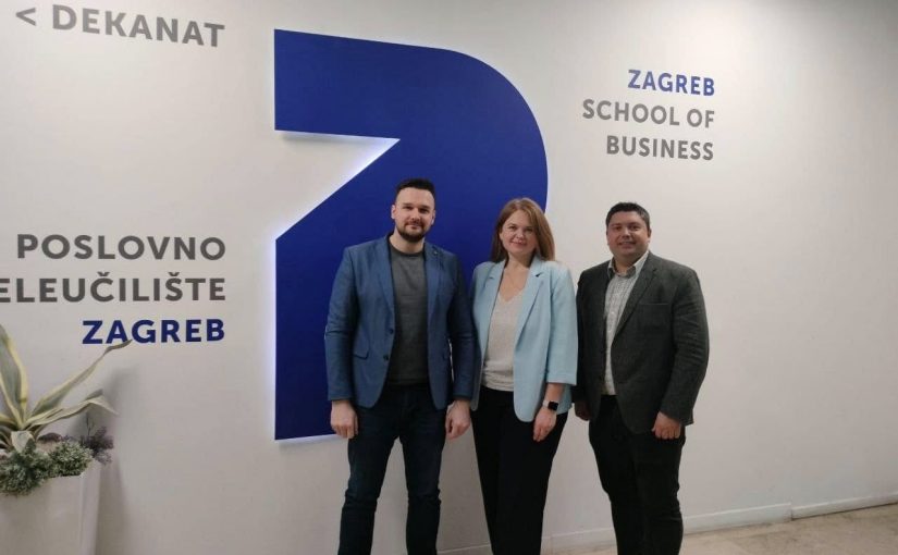 Робочий візит представників Житомирської політехніки до Zagreb School of Business (Хорватія)