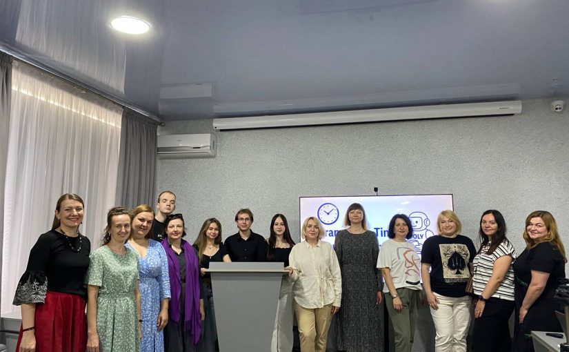Презентація проєкту «Grammar in Time: A Guide to English Tenses»