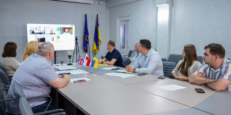 Міжнародне партнерство: EBRD, Cormack Consulting Group,  Politechnika Śląska, TeslaEnergo, Житомирська політехніка